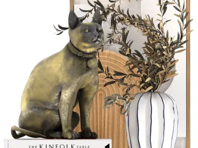 decorative set 06 3D model 7
