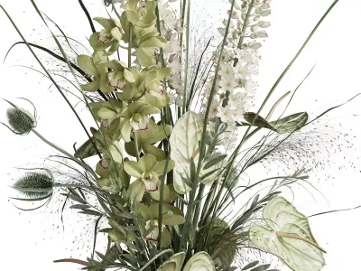 Flower In Vase 127 3D model