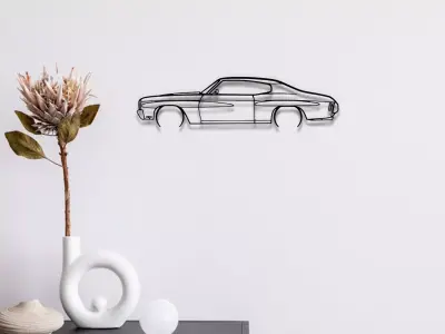 Car Wall Art 3D print model