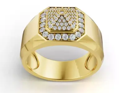 Men ring0015 3D print model