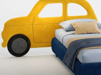 Bside Car bed 3D model