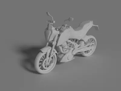 Duke 3D Model ktm 3D model