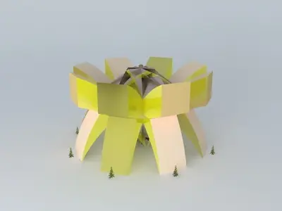 The Rising Sun 3D model