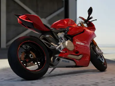 Ducati Panigal V2 3D model