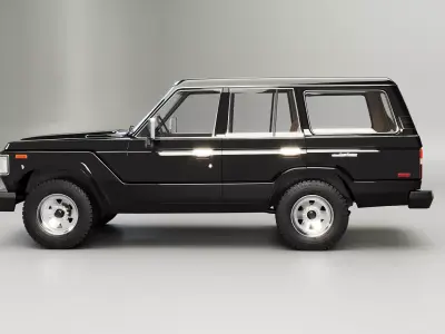 Toyota Land Cruiser J60 1980-1990 Facelift 3D model