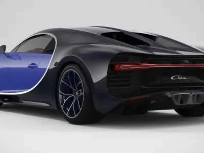 Bugatti Chiron 2023 3D model