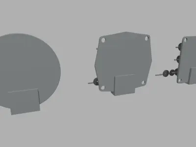 Gym Weights Personal Record 3D print model