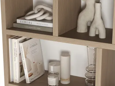 Rack 04 - Decor 39 Low-poly 3D model