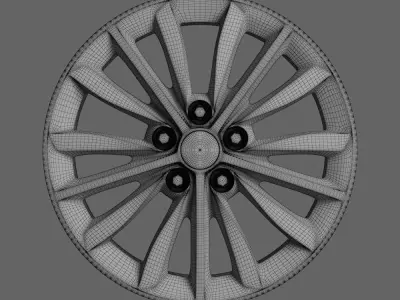 Kia Cadenza-K7-Rim-17-Inch 3D model