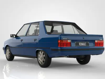 Renault 9 Turbo 1985 3D model