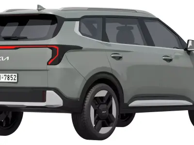 Kia Carens Clavis EV 2026 3D model