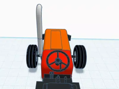 Sidhu Moose Wala 5911 Tractor 3D print model