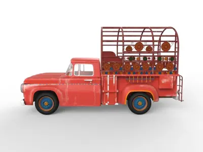 Old Truck 3D model