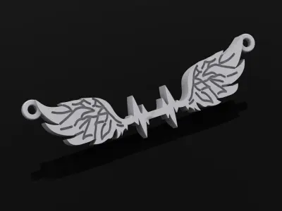 wings life line 3D print model