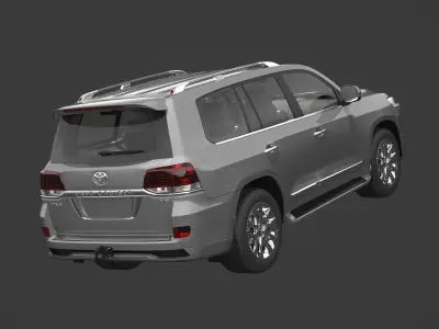 Toyota Land Cruiser VXR 2016 3D model
