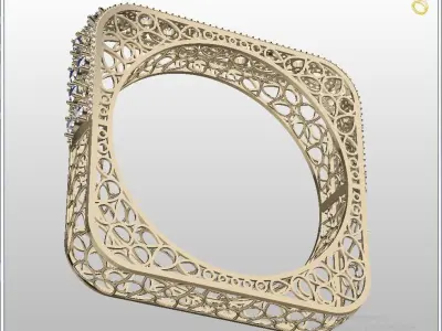 Bracelet Brilliant piece of ART 3D print model