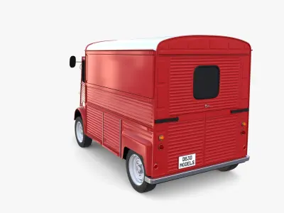 Citroen HY Red 3D model