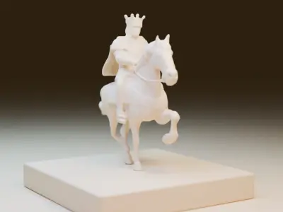 the porcelain king 3D model