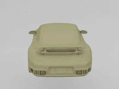 Porsche 911 3D print model