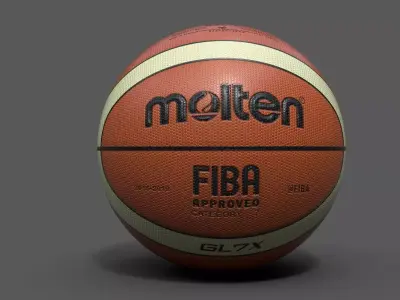 Molten Official Basketball World Cup Ball  3D model