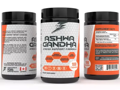 Protein Powder 3D model