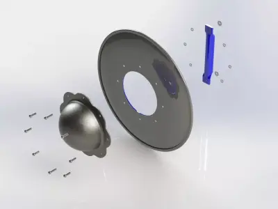 WG 7001 - Buckler 3D print model