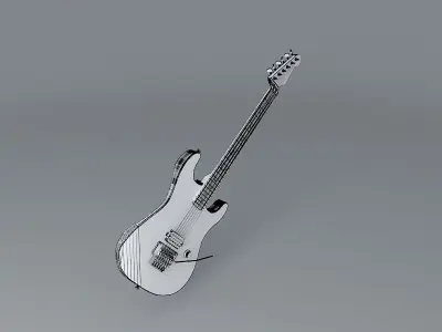 Bengal Tiger 1 guitar Free 3D model