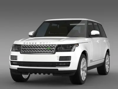 Range Rover Supercharged L405 3D model