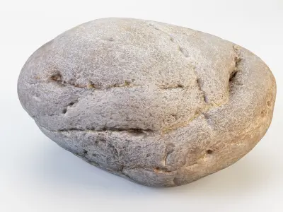 Small Stone 04 PBR Low-poly 3D model