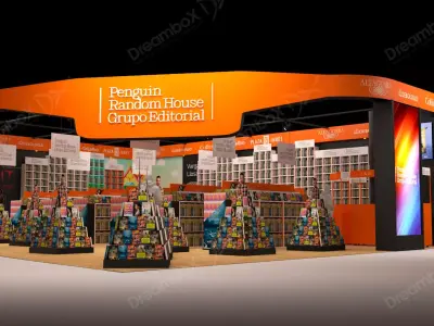 Stand for book publishers 3D model