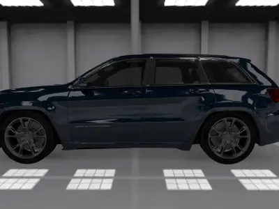 jeep grand cherokee Low-poly 3D model purchase