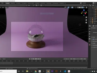 Snow Globe  3D model