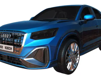 Audi Q2 3D model