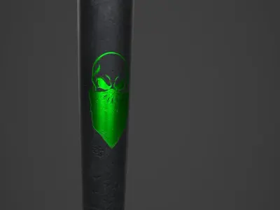 Baseball stick  - Game Ready - Free Free low-poly 3D model