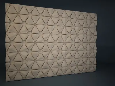 02 FRANGIPANI RELIEF Low-poly 3D model