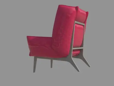 Frame Armchair  3D model