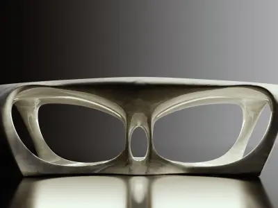 Modern table 3D model purchase