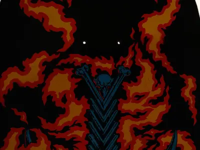 Two Classic Skateboard Decks 3D model