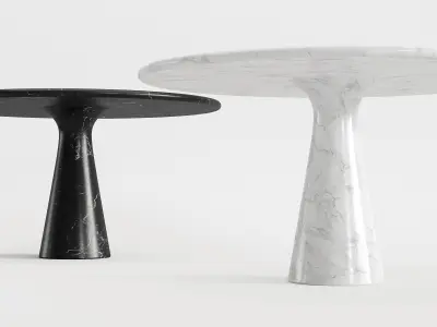 Mangiarotti M Dining Table 3D model