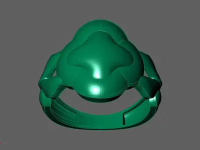 Plain Ring Women Ready STL 3DM Models Womens Rings 3D models 3D print model 66