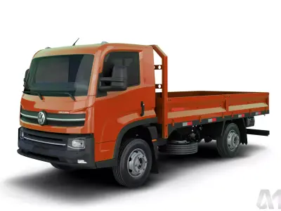 volkswagen delivery express 3D model