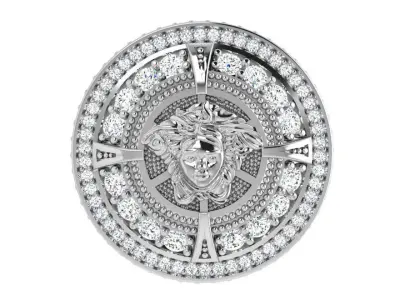 Round Fashion  Diamond Ring 4053 3D print model