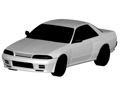 Nissan Skyline 3D model by japan-car