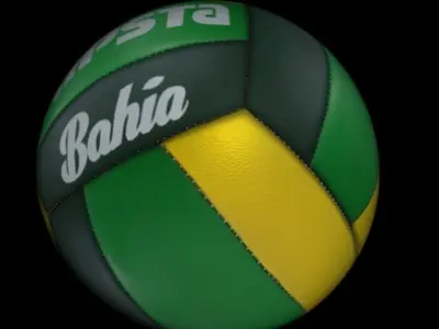 volley ball 2 Low-poly 3D model