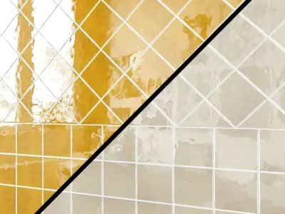 ARANDA 13X13 - Revestimiento Pasta Roja Efecto  3D model