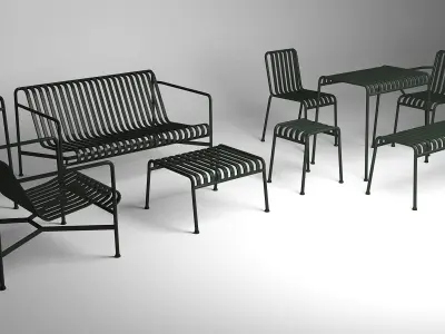 Palissade Family 3D model