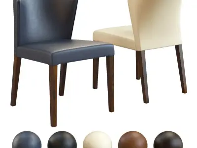 Crate and Barrel -  Curran Dining Chair 3D model