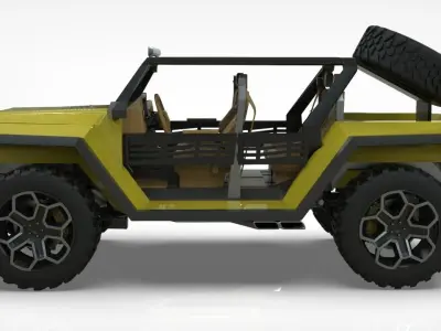 WildTruck Version 4 3D model