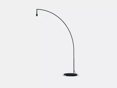 SKAFTET Floor lamp base arched 3D model