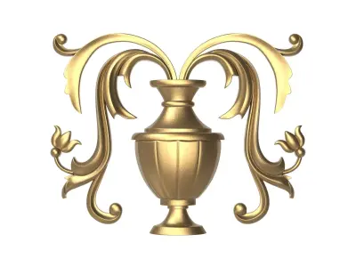  decorative pattern ready for 3D printing 3D model 93